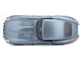 Bburago Jaguar E Coupe 1:18 Metalic Silver Blue